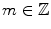 $$m\in \mathbb {Z}$$